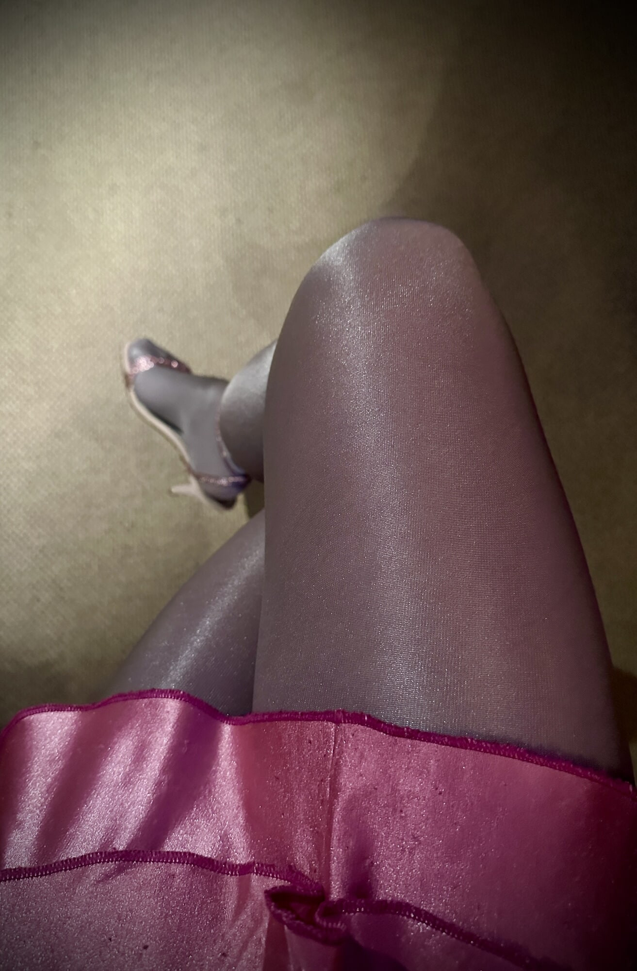 Would you like to caress my legs in shiny pantyhose? #10