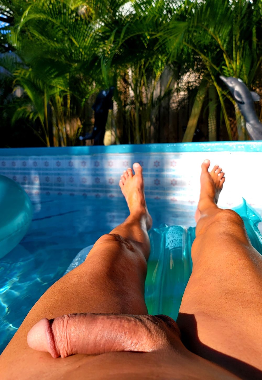 Naked in the Pool in Key West #8