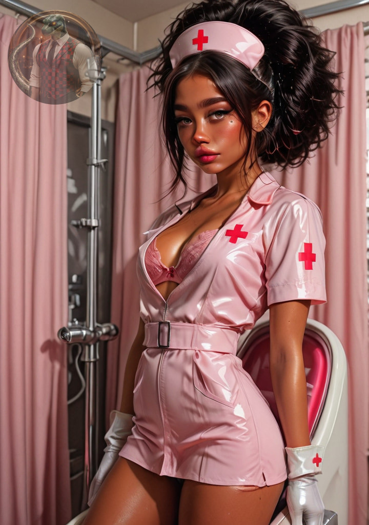 Nurse in pink #3
