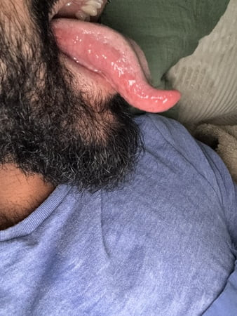 My long tongue 