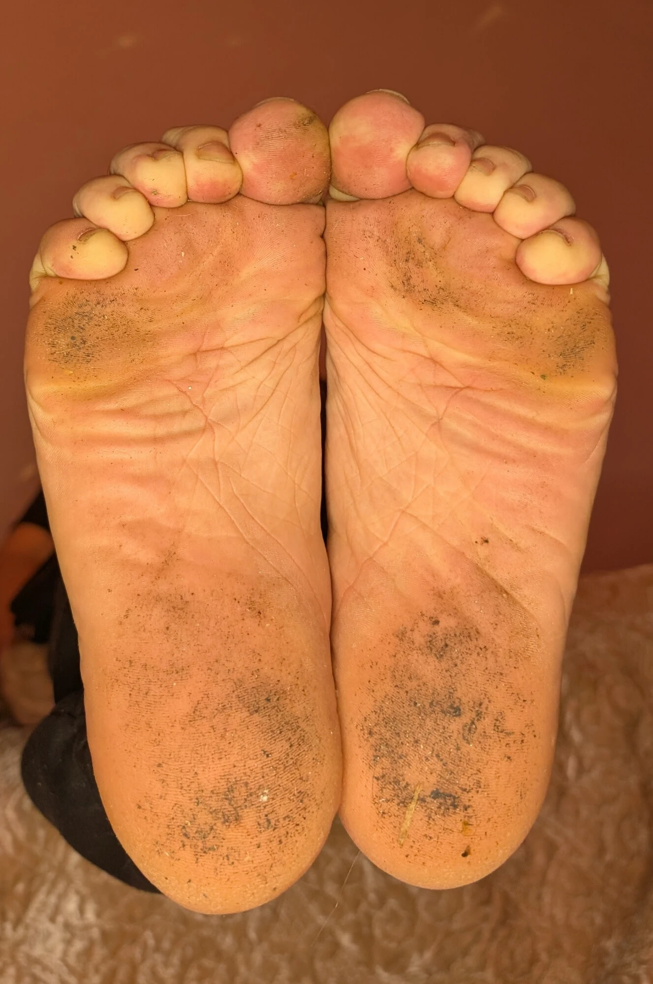 Post-workout feet!