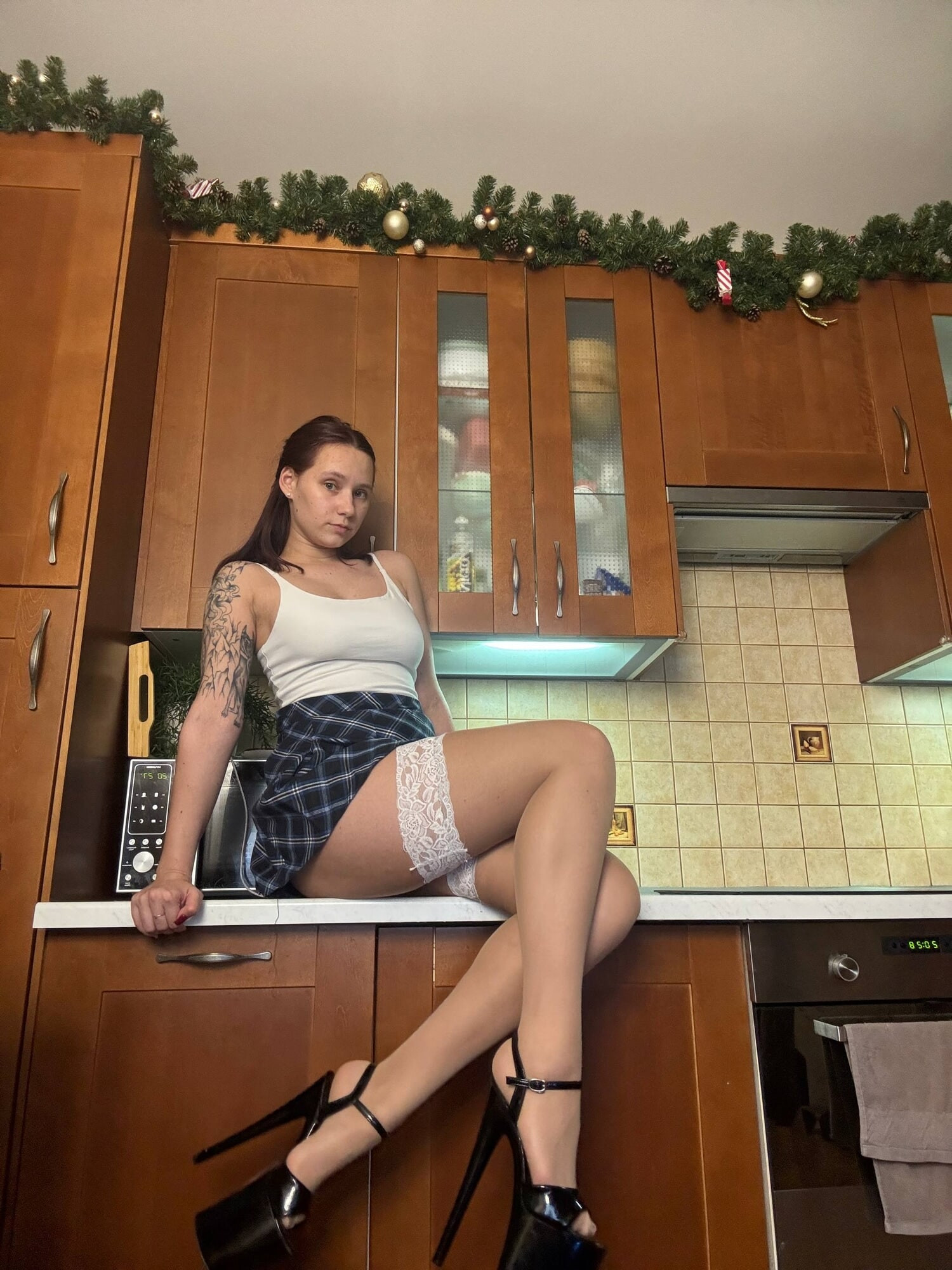 bitch in stockings is very slutty  #7