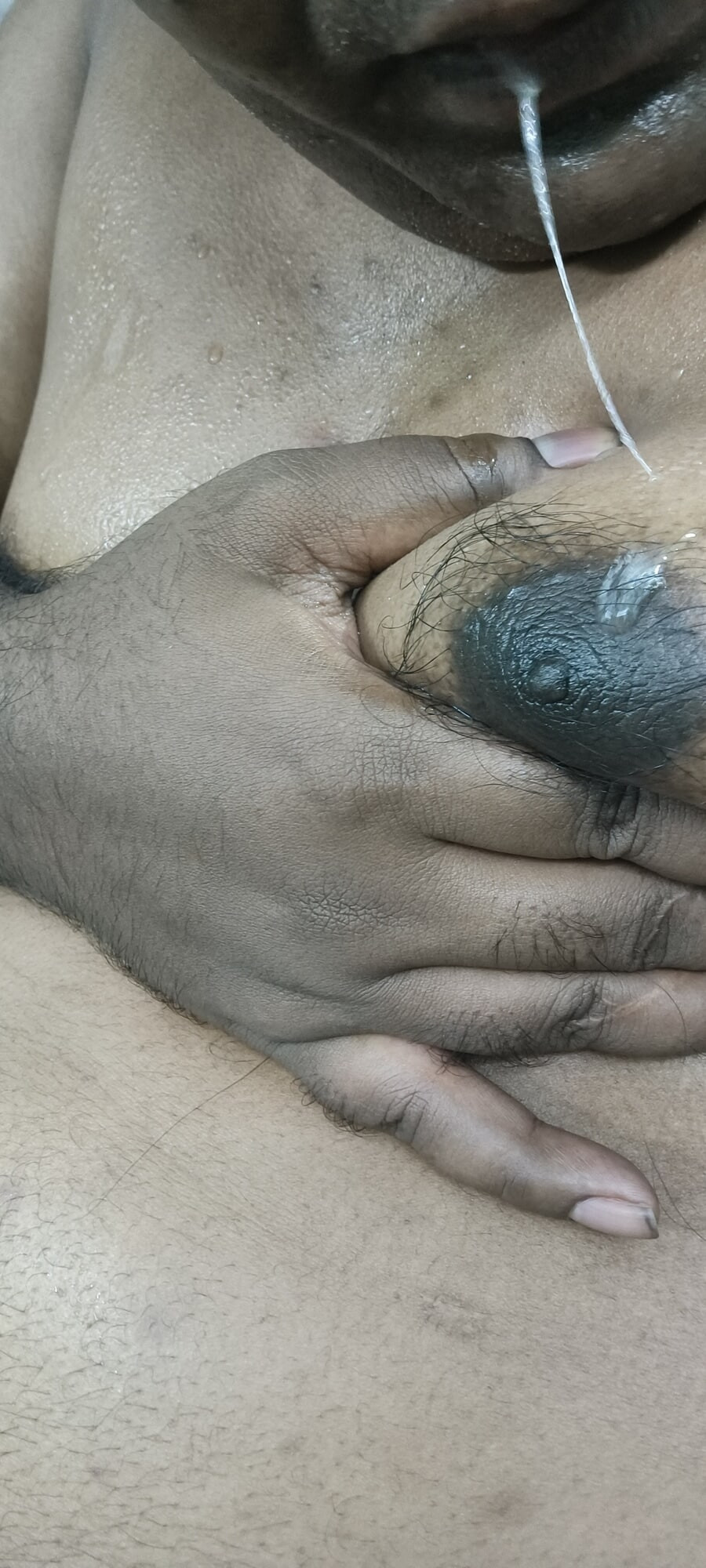 My oil massage sexiest boobs  #10