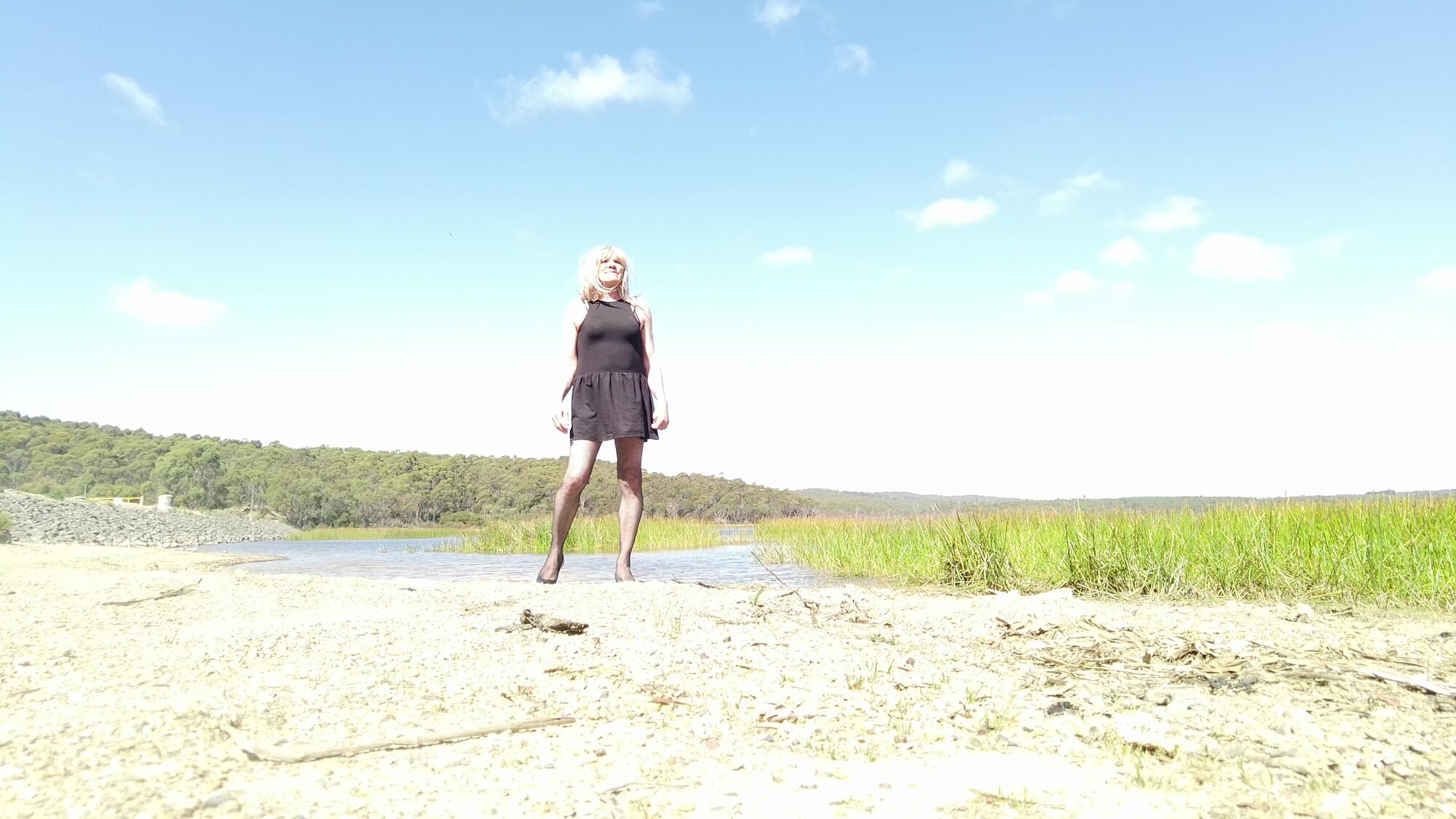 Crossdress Roadtrip - Lakeside Pantie drop #3