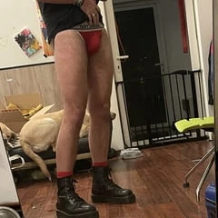 Jockstrap and boots