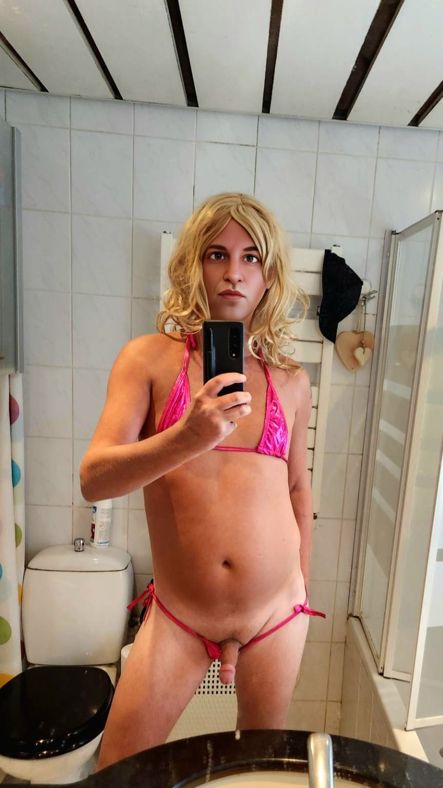 Dutch sissy crossdresser tgirl barbie FamkeJames  #18