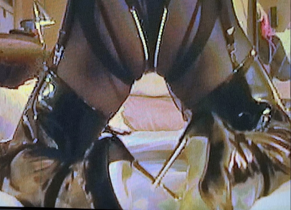 Slut in Sheer Black Silk #11