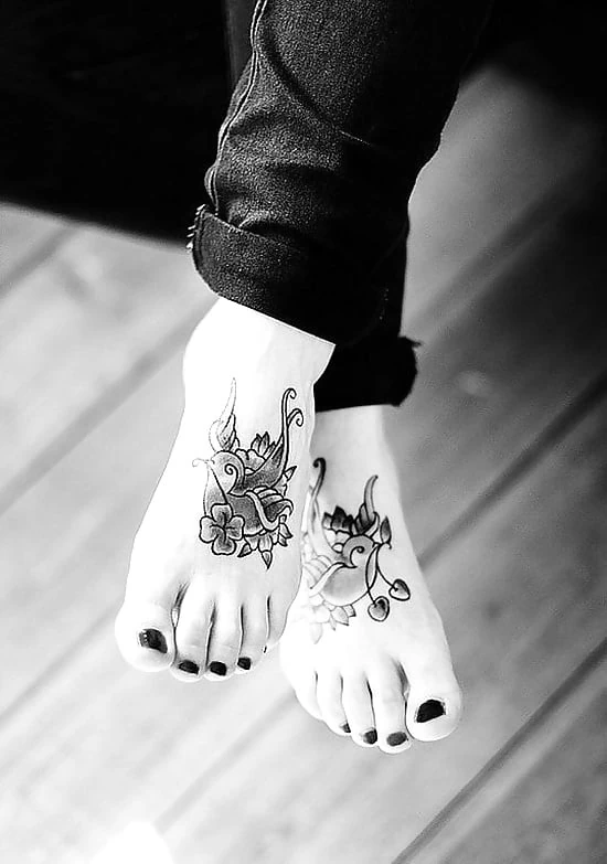 Vote What Tattoo For My Feet  #6
