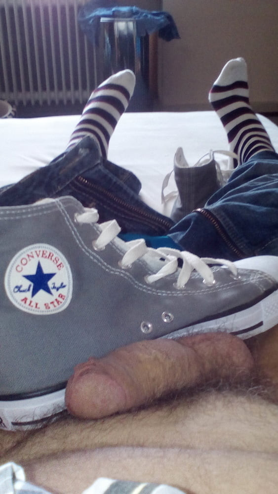Dick, Socks and my Cum #29