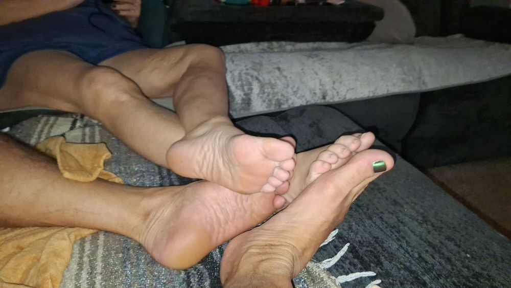 Playing footsie #5