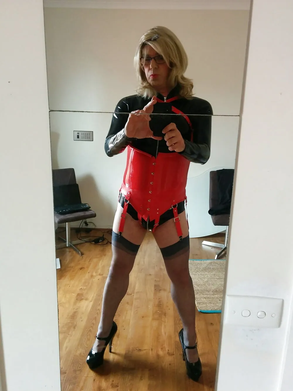 New Red Corset #7