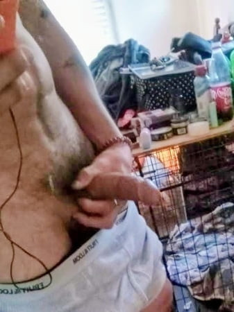 My big hard throbbing cock.