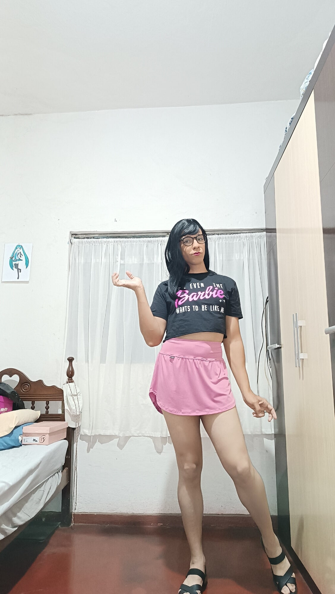 Sakura Nakamura Pink Dresser  #3