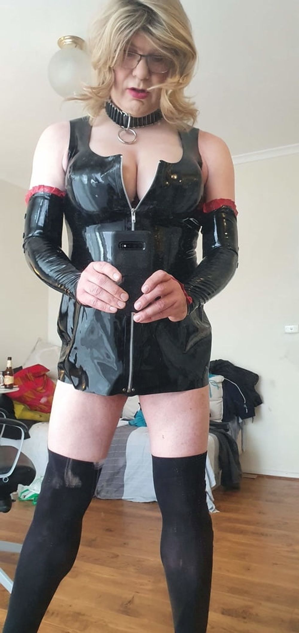 Rachel Latex Wears a Very Short Dress #15