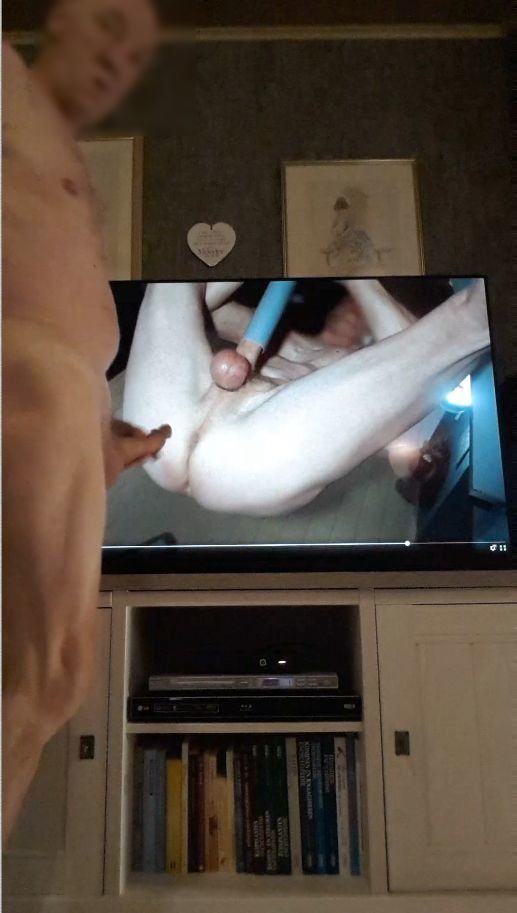 exhibitionist webcam sexshow cumshot tribute to my self #21