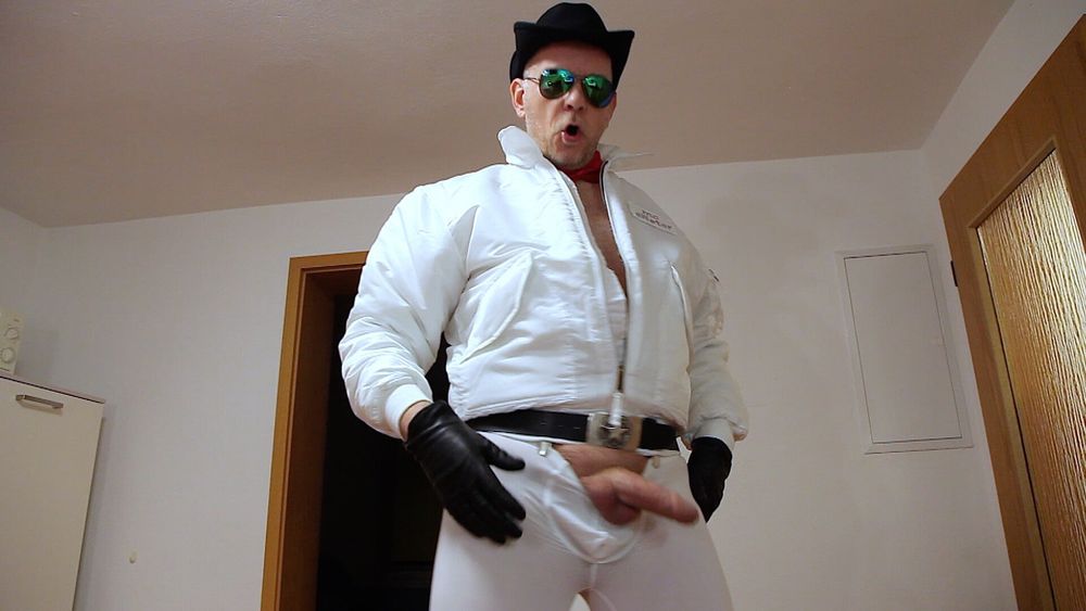 White Lycra Cowboy Teaser