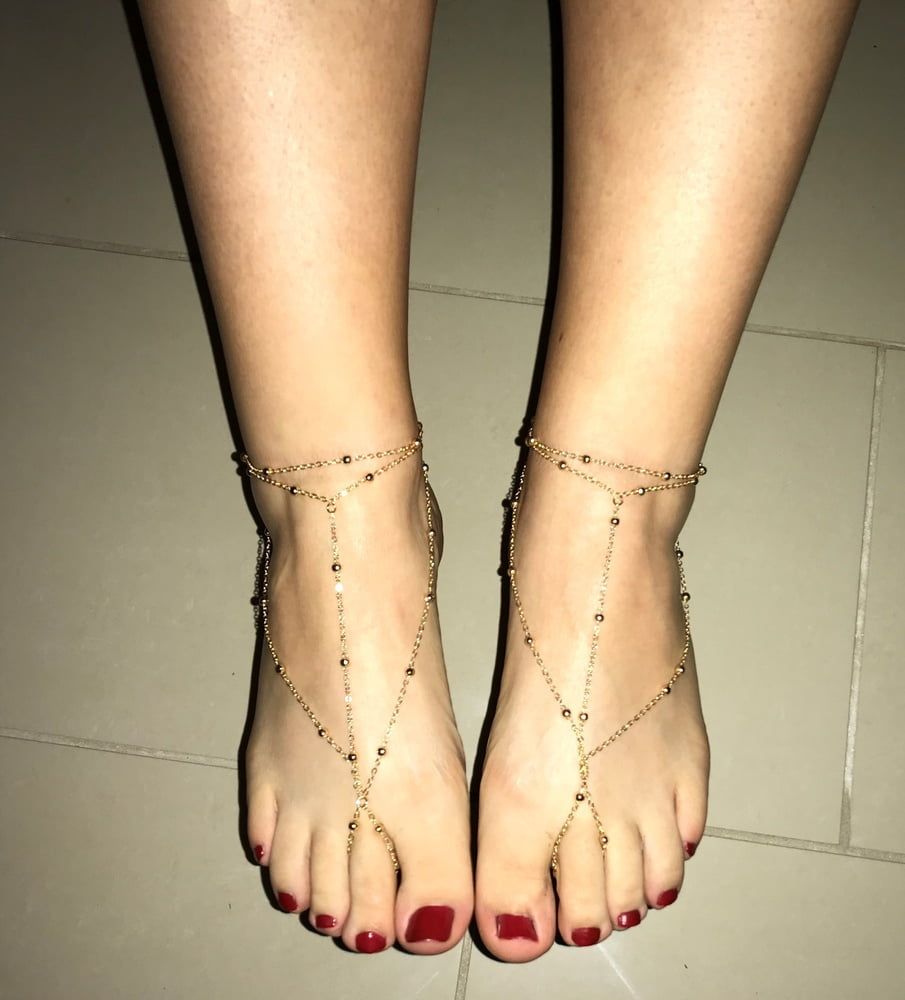 My Sexy Barfeet with sexy Foot Jewelry #12