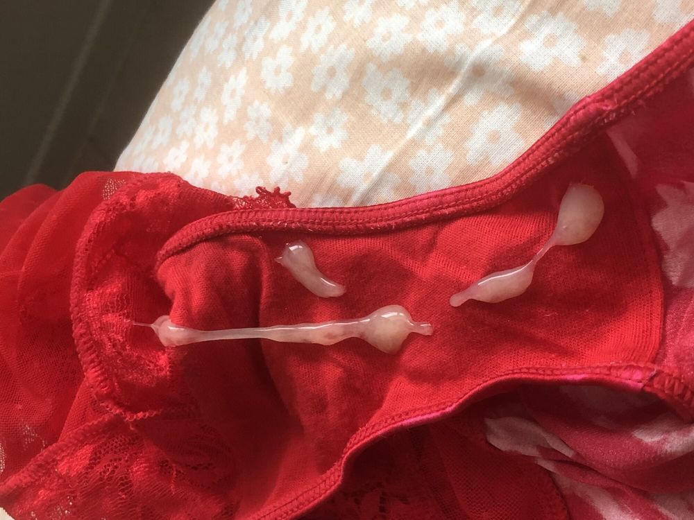 CUM SOAKED PANTIES  #2