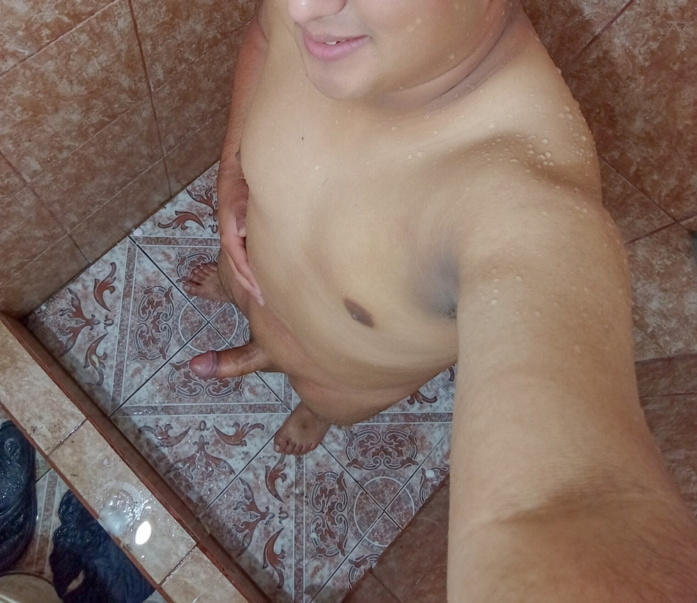 SelfiesNudes with my Erect Penis under my Shower 01 #4