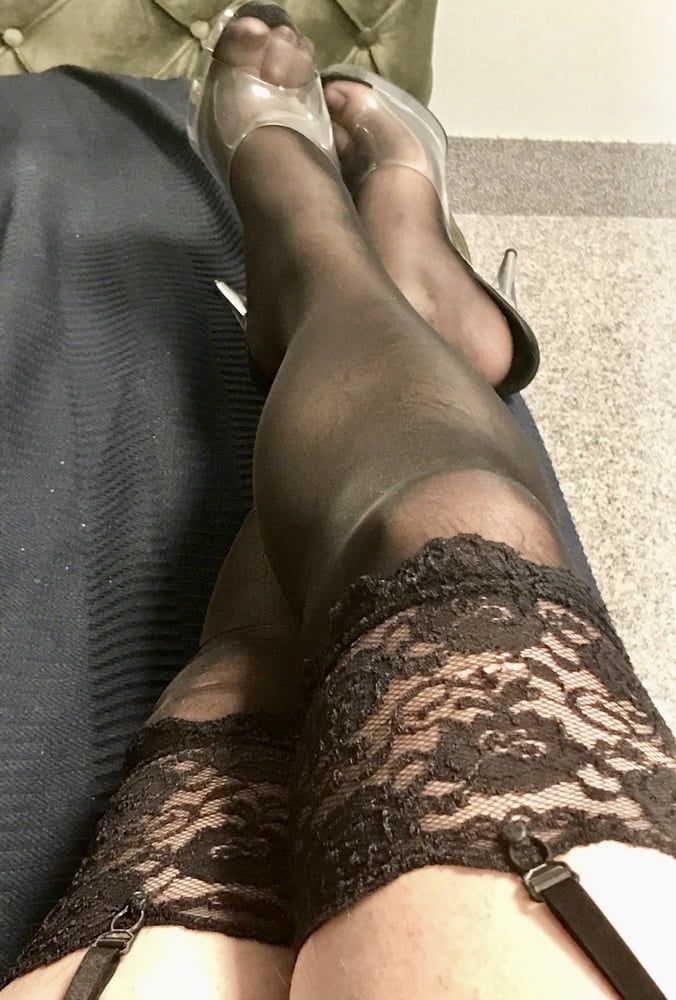 Sexy black stockings #18