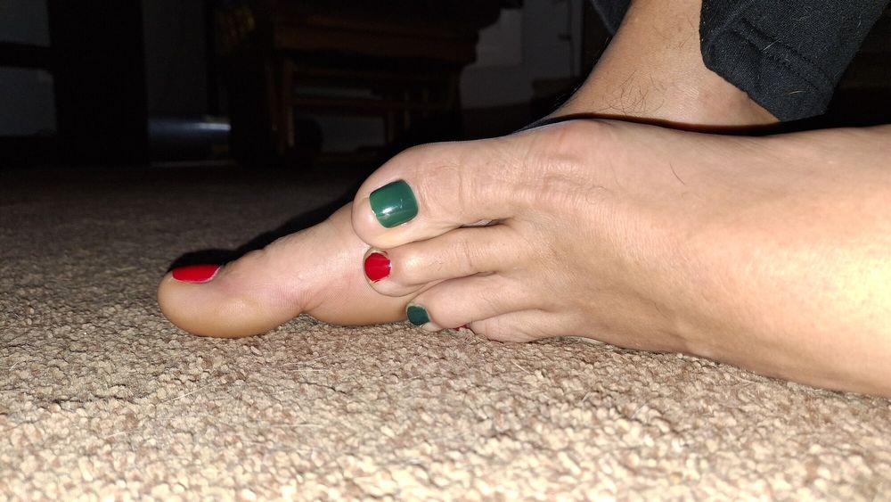 My Christmas toes #3