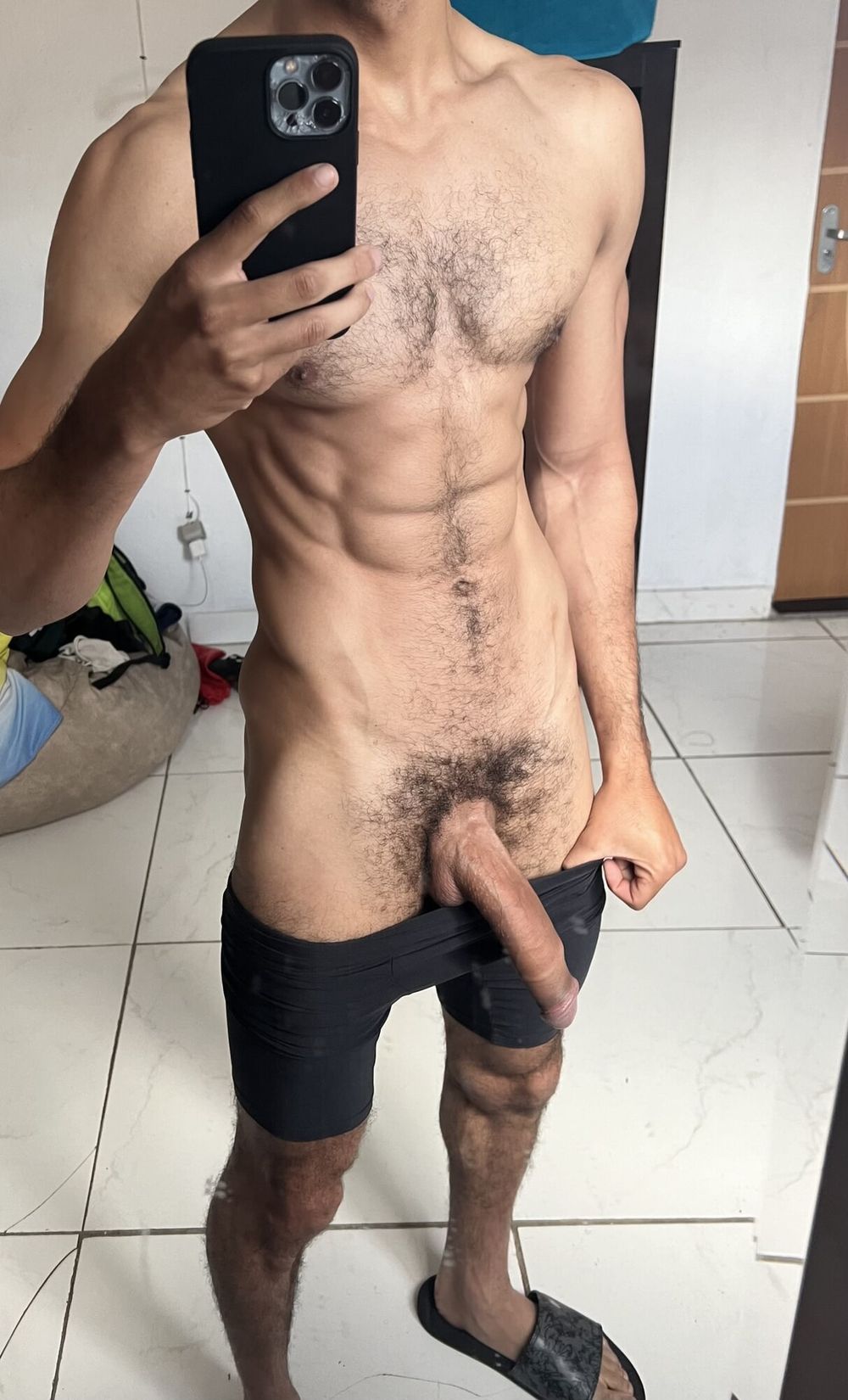 Huge thick and beautiful Brazilian hairy dick #31