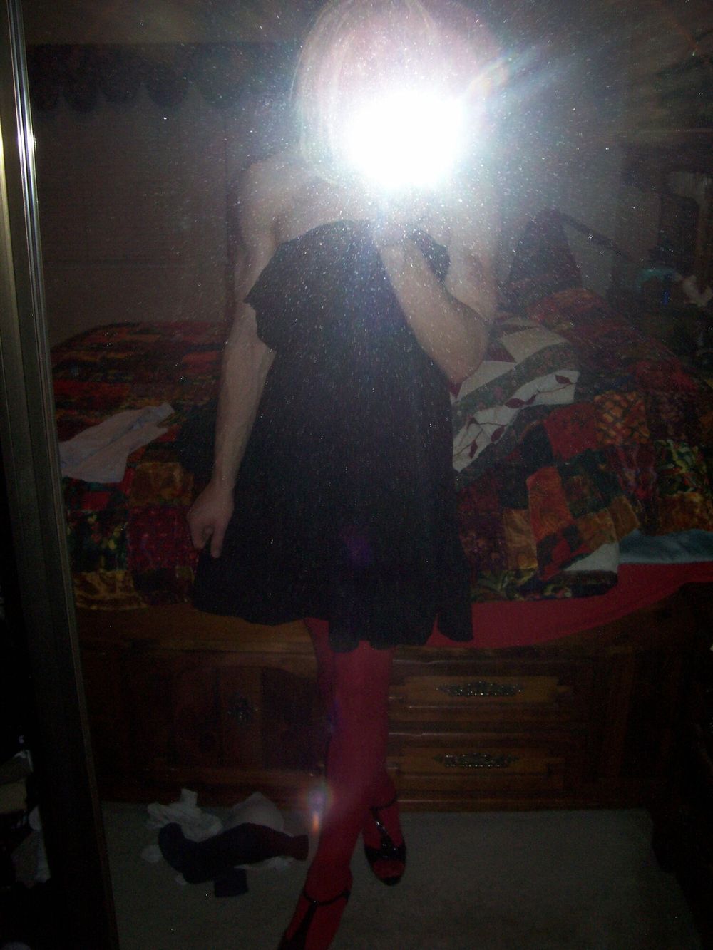 Crossdresser Samantha as a teen #16