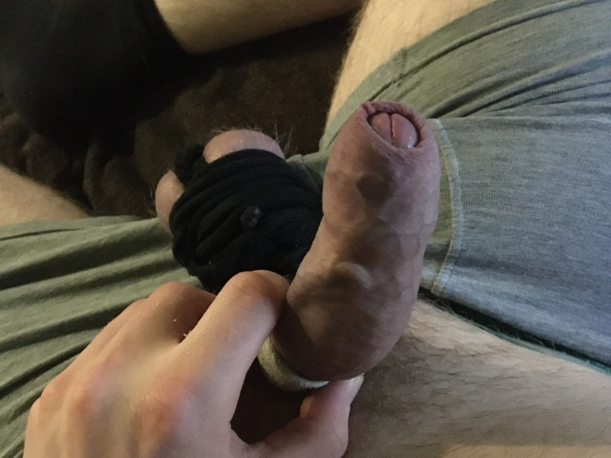 Hairy Dick And Cum Filled Balls Bound #52