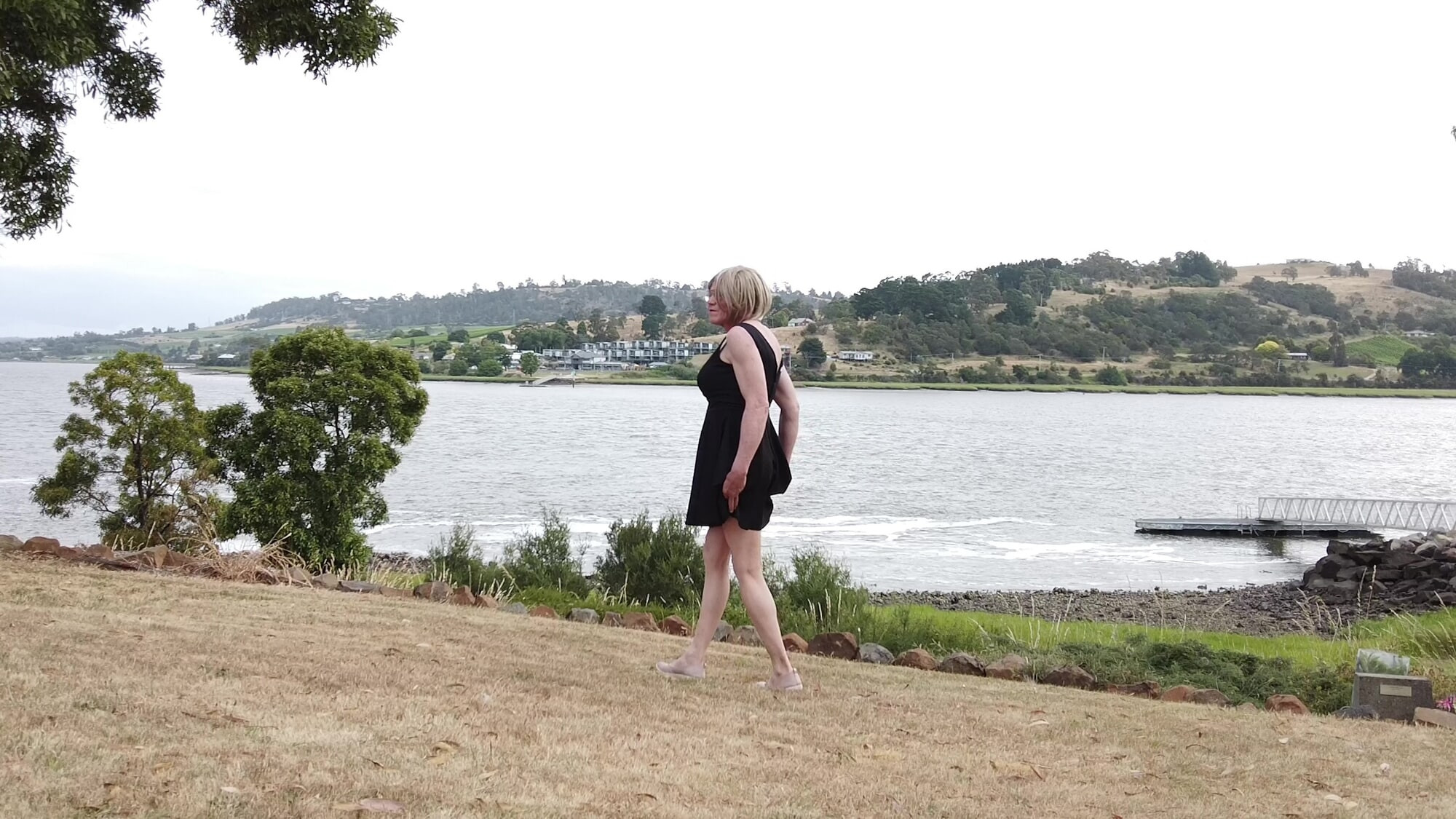 Crossdress Roadtrip - Windy River Walk #12