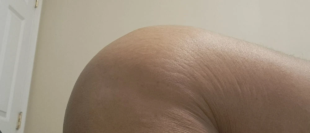 Opening my ass for you.  #2