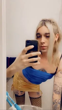 blue and yellow slut         