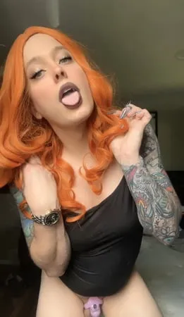 tatted redhead femboy humiliation         