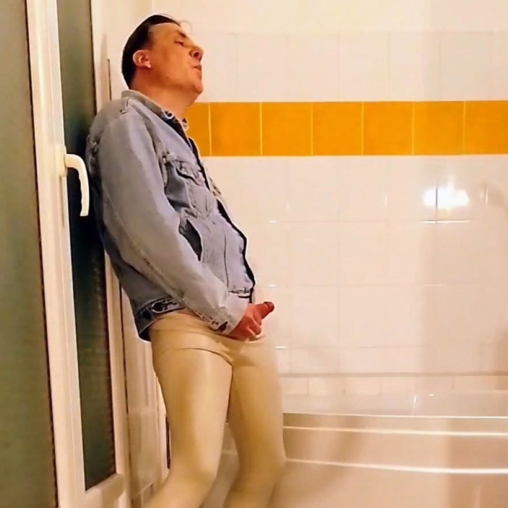 Fetish masturbation and dildo fuck in the bathroom #6
