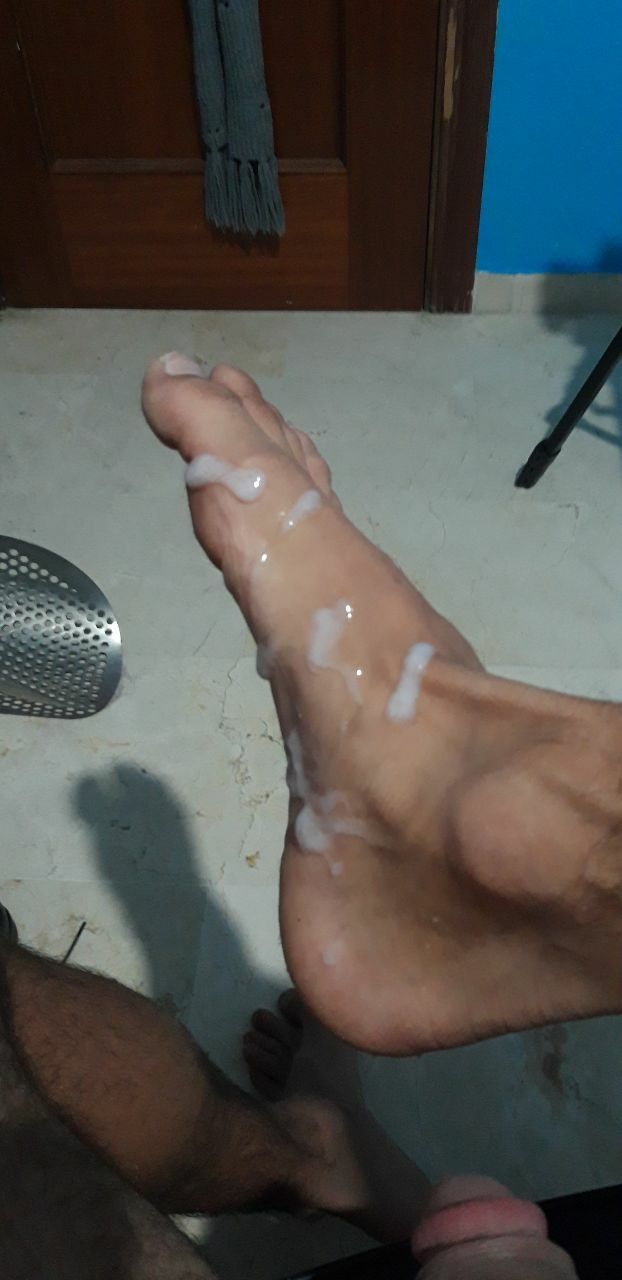 Cum or Foot Fetish?  #2