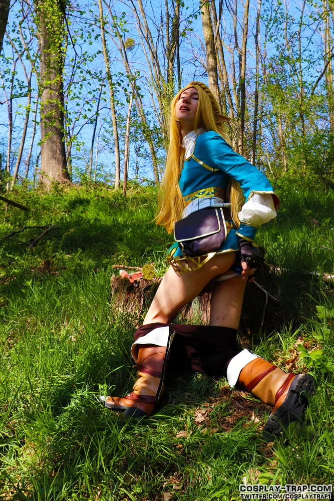  crossdress cosplay Zelda exploration #8