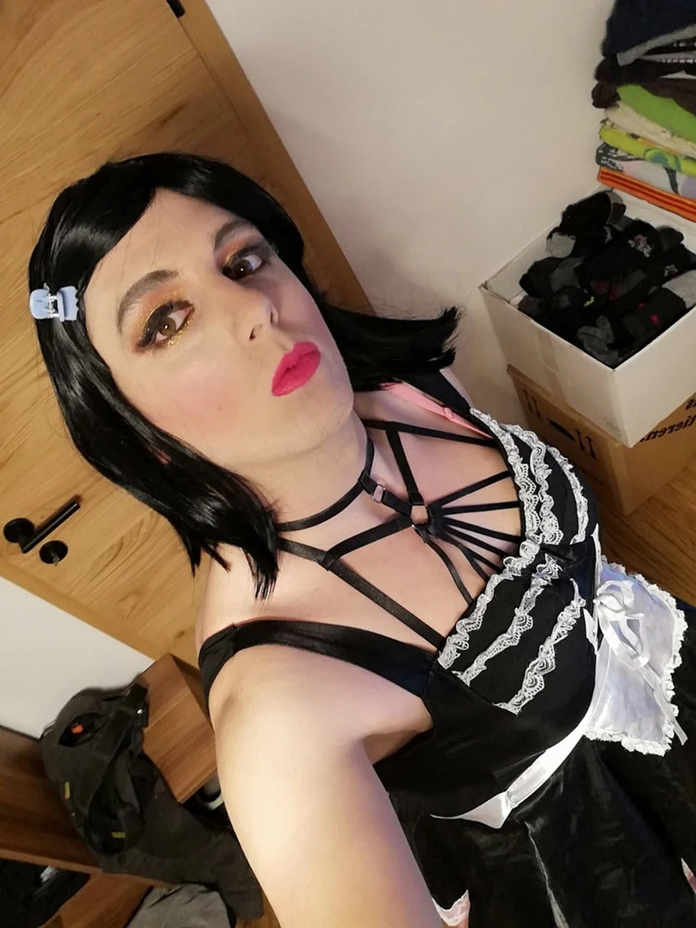 French Maid and lingerie #2