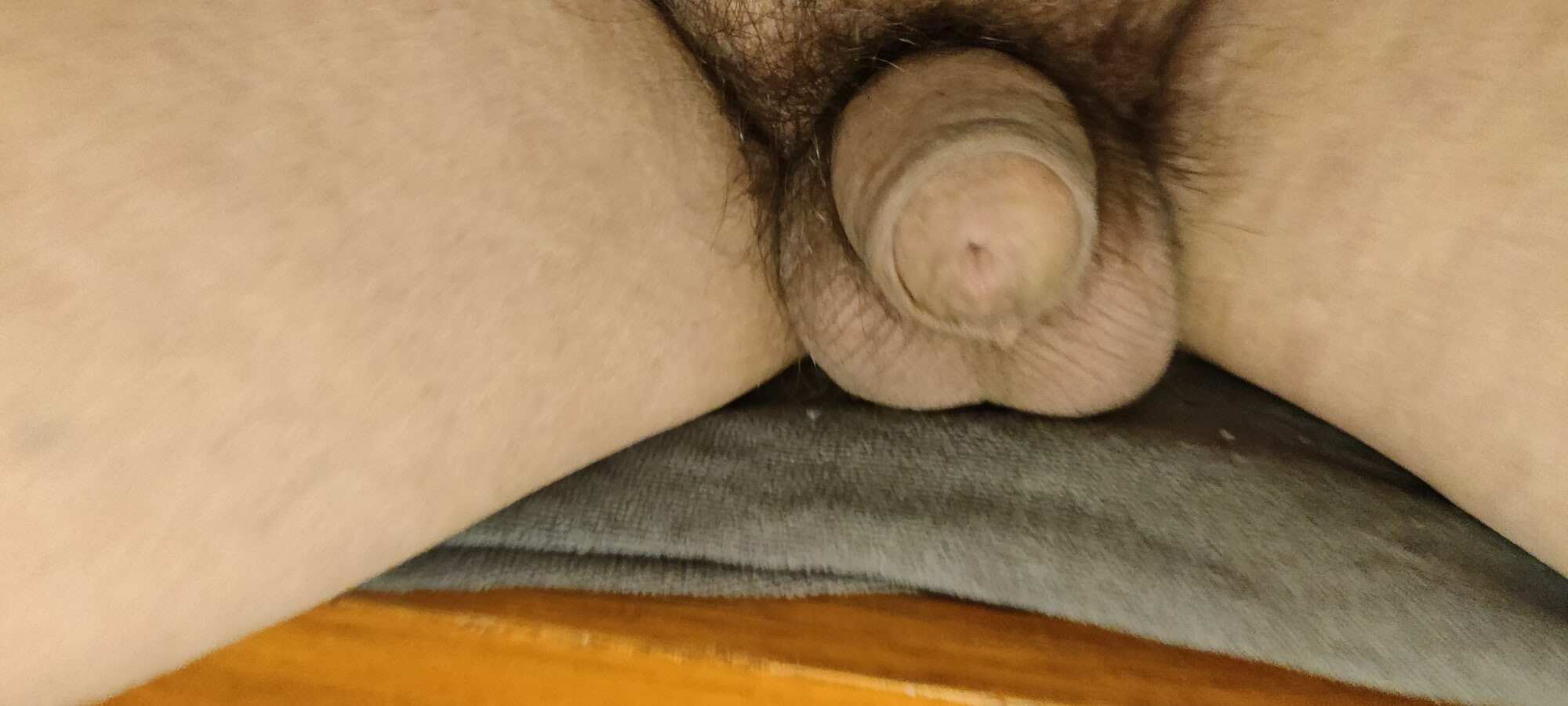 Hairy dick. 