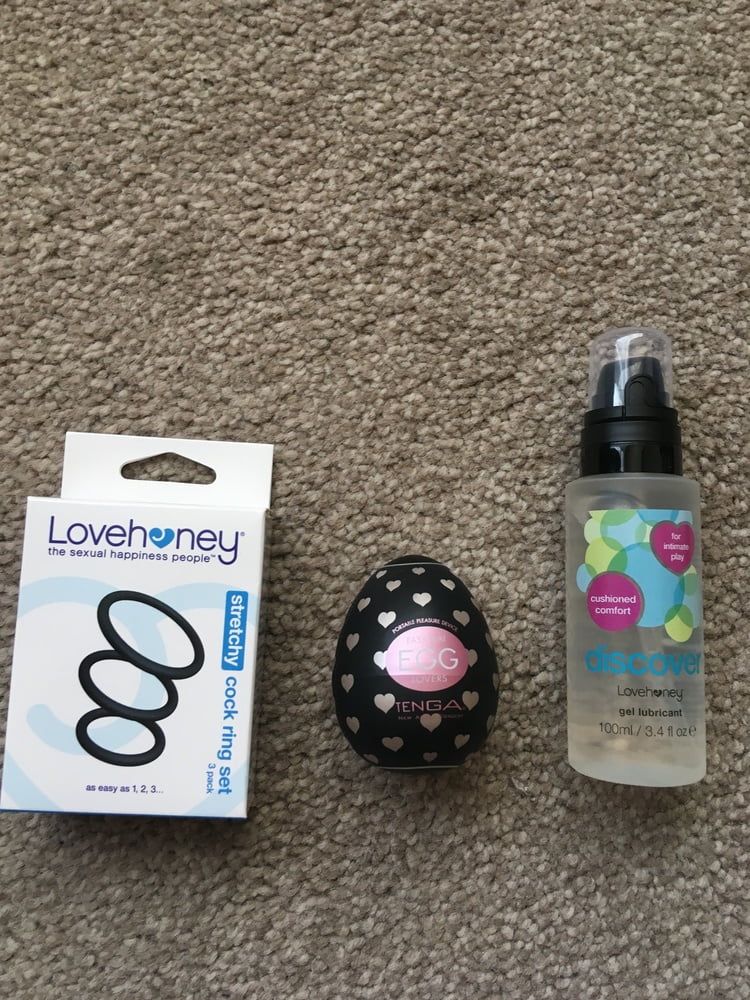 First toys for my British uncut cock masturbation time #3