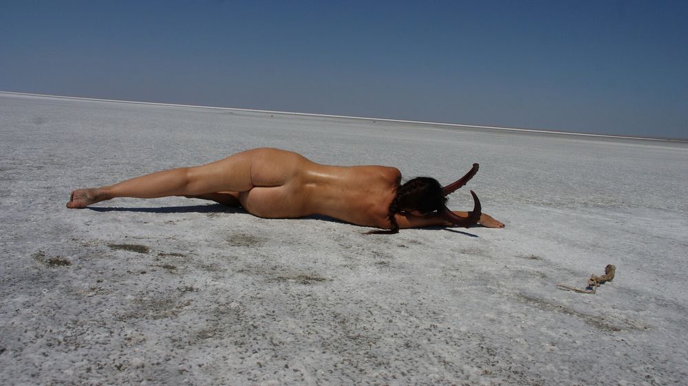 crawling on a salt lake #6