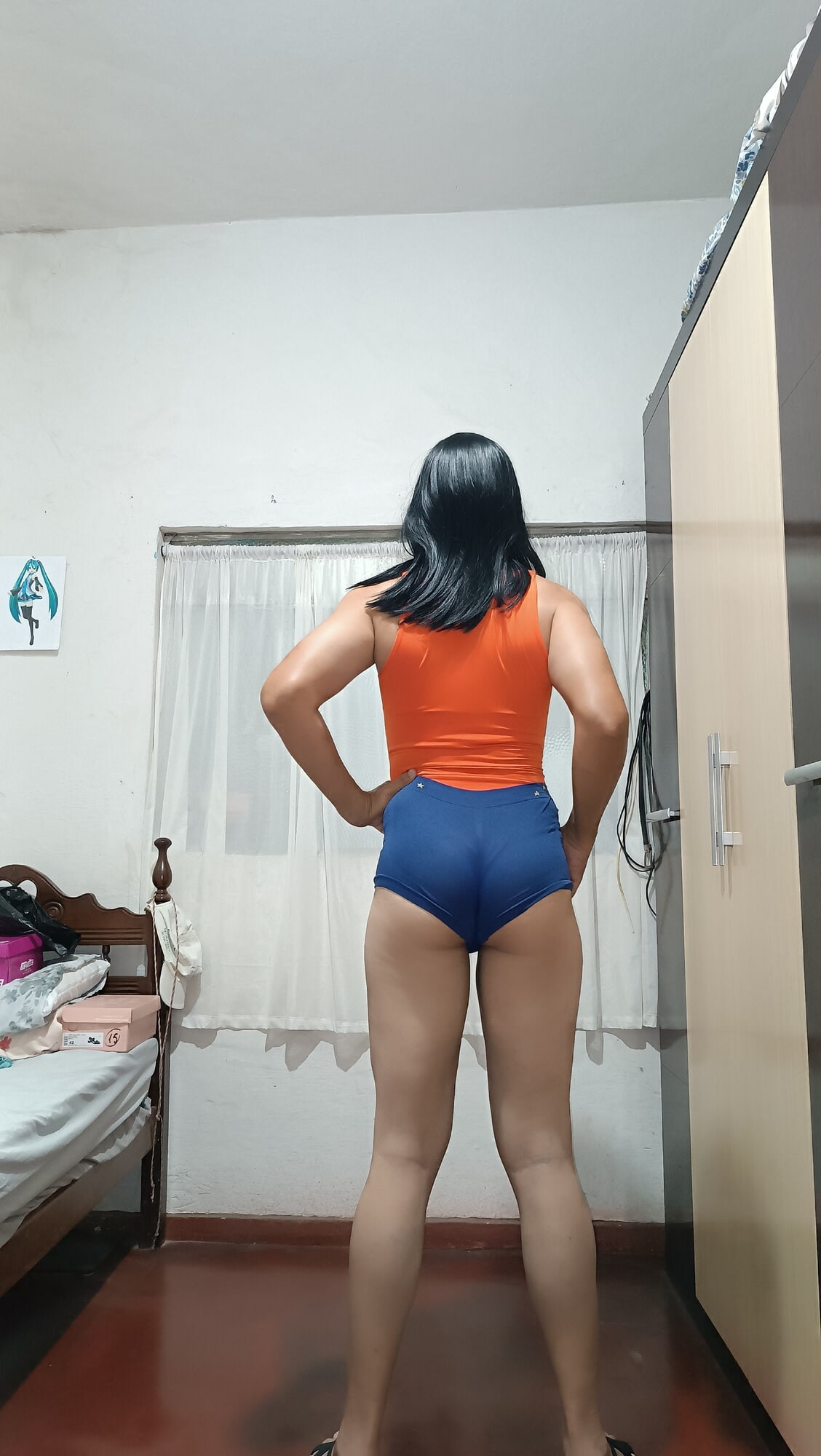 Sakura Bodysuit Orange Collant  #6
