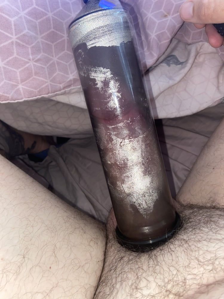 First time with my penis pump #3