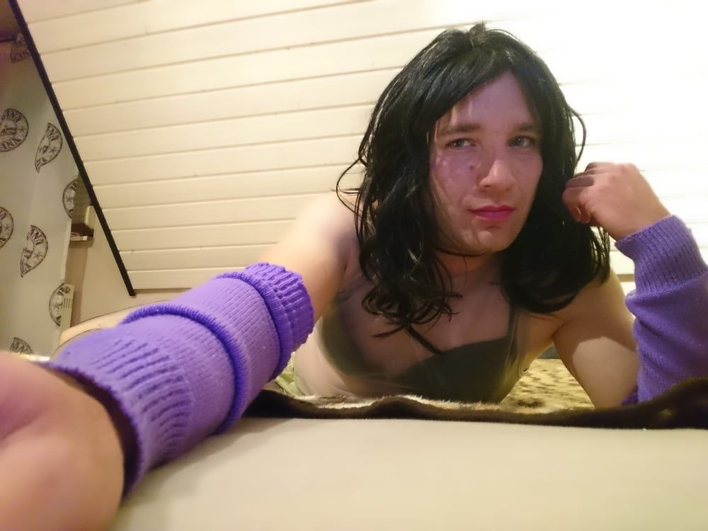 Sissy femboy alone at home (2019) #11