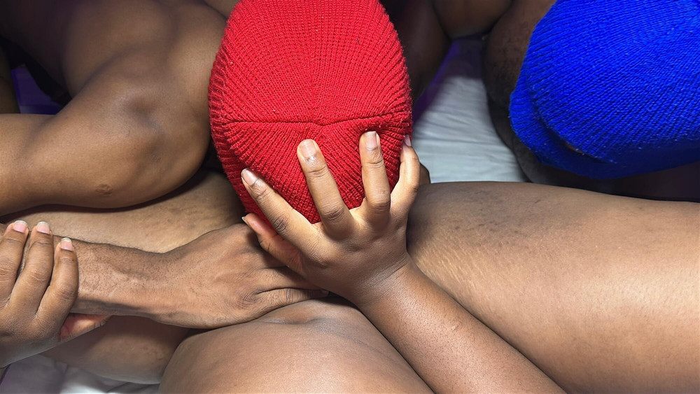 Threesome with two African BBCs #40