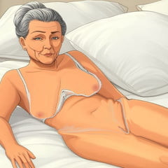 cartoon granny