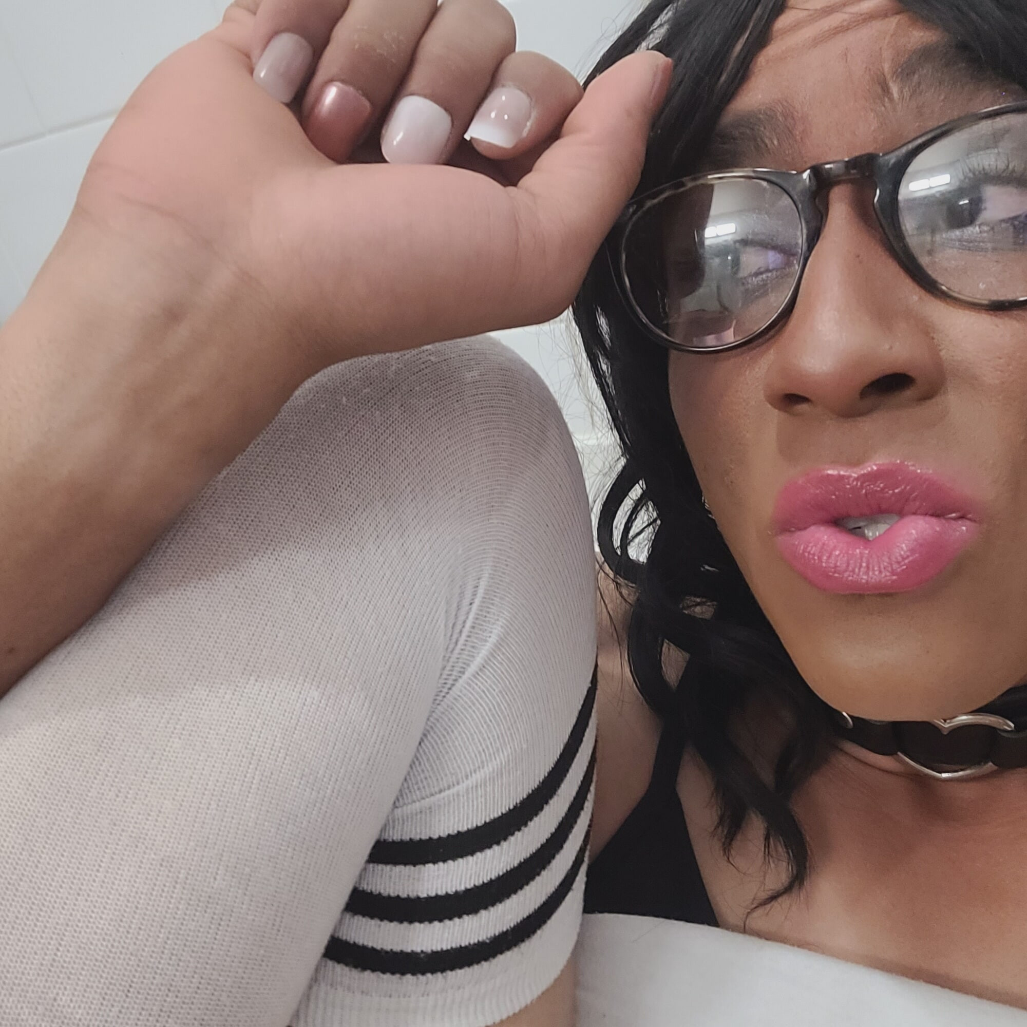 Sexy sissy make up.