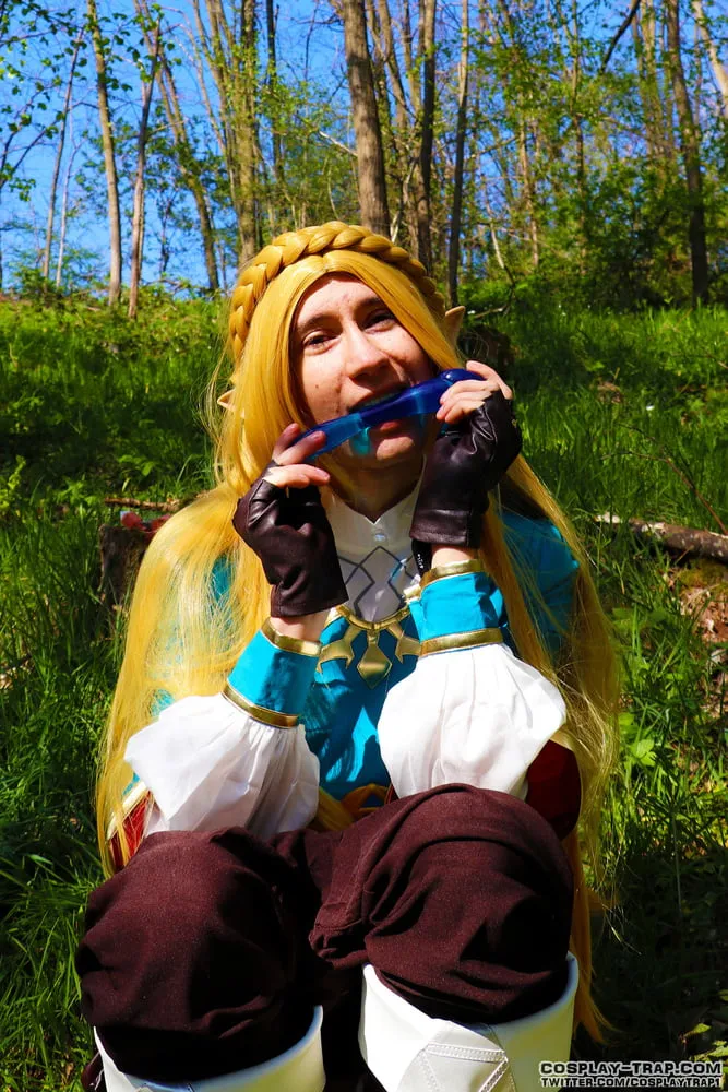  crossdress cosplay Zelda exploration #6