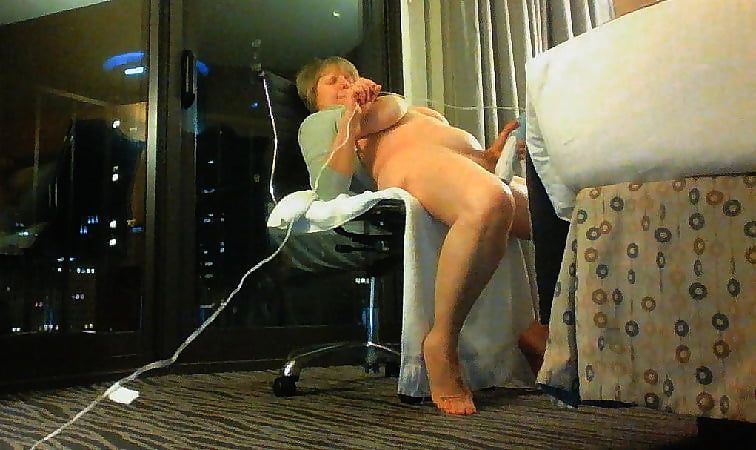 Mom orgasms in hotel window #50