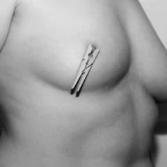 Tits with clamps