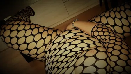 bbw wife miss lizz fishnet bodystocking         