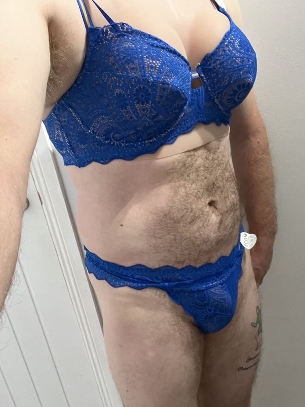 Blue lingerie  #2